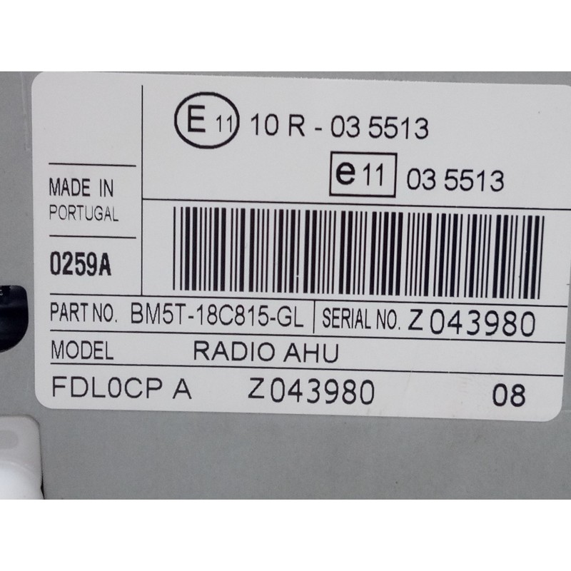 Recambio de sistema navegacion gps para ford focus lim. (cb8) edition referencia OEM IAM BM5T18C815GL  E3-B3-29-3