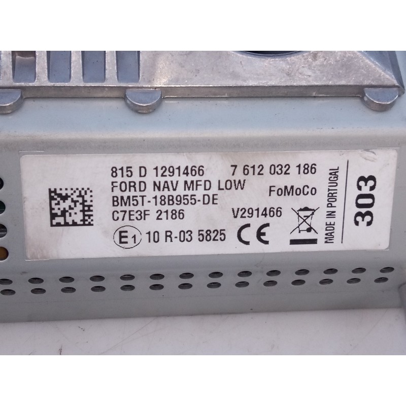 Recambio de sistema navegacion gps para ford focus lim. (cb8) edition referencia OEM IAM BM5T18C815GL  E3-B3-29-3