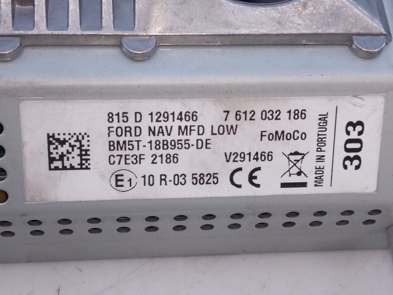 Recambio de sistema navegacion gps para ford focus lim. (cb8) edition referencia OEM IAM BM5T18C815GL  E3-B3-29-3