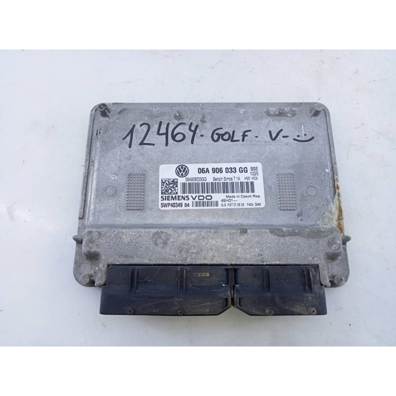Recambio de centralita motor uce para volkswagen golf v berlina (1k1) trendline referencia OEM IAM 06A906033GG 5WP4034904 E2-A1-