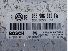 Recambio de centralita motor uce para volkswagen golf iv berlina (1j1) conceptline referencia OEM IAM 038906012FA 0281010650 E2- 2