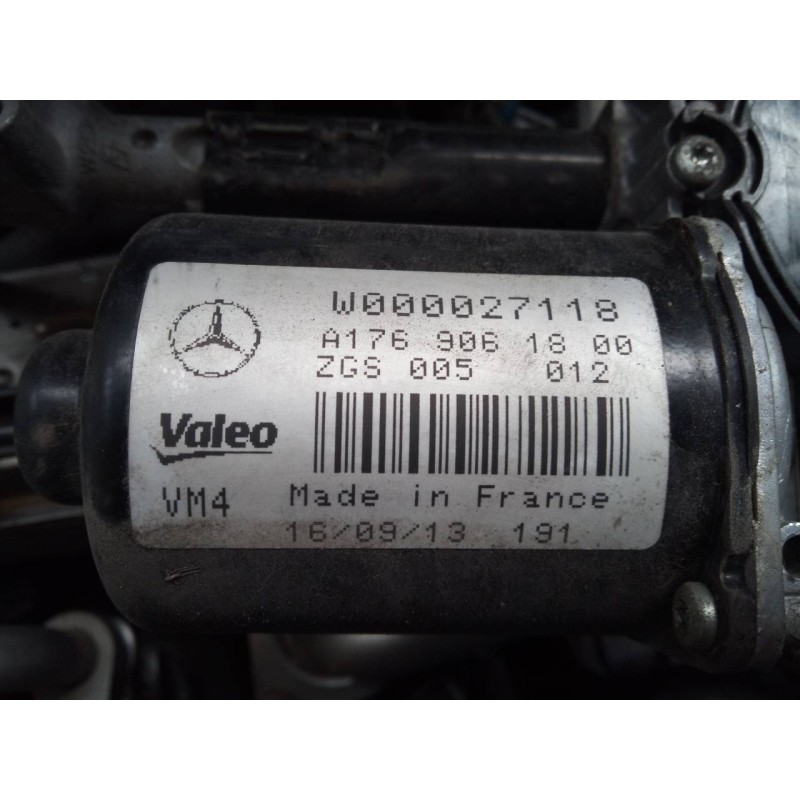 Recambio de motor limpia delantero para mercedes-benz clase a (w176) a 180 cdi blueefficiency (176.000) referencia OEM IAM A1769