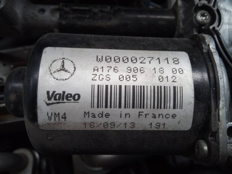 Recambio de motor limpia delantero para mercedes-benz clase a (w176) a 180 cdi blueefficiency (176.000) referencia OEM IAM A1769