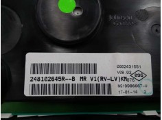Recambio de cuadro instrumentos para dacia sandero stepway referencia OEM IAM 248102645R 0002431551 E1-A1-2-4 2