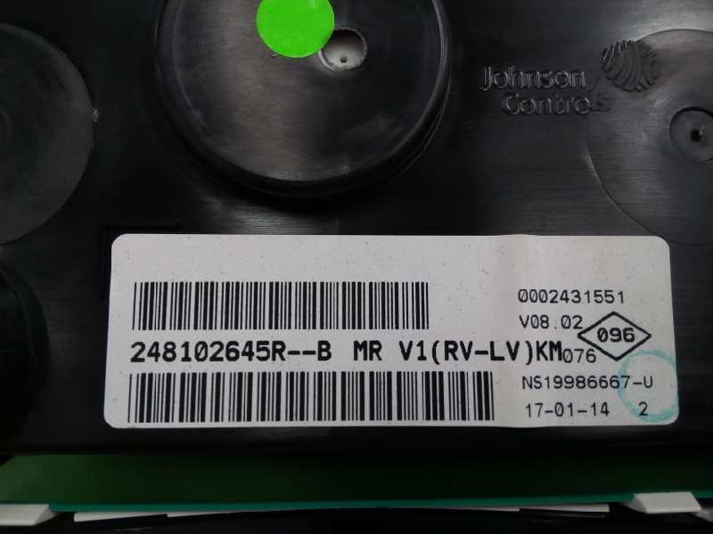 Recambio de cuadro instrumentos para dacia sandero stepway referencia OEM IAM 248102645R 0002431551 E1-A1-2-4