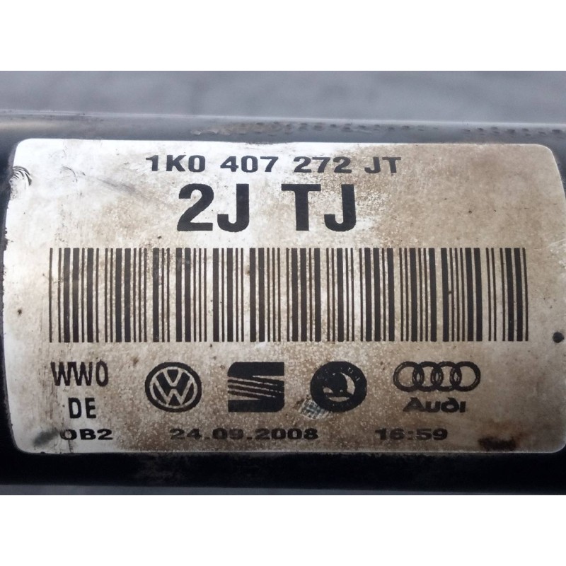 Recambio de transmision delantera derecha para volkswagen golf v berlina (1k1) trendline referencia OEM IAM 1K0407272JT  P1-A6-1