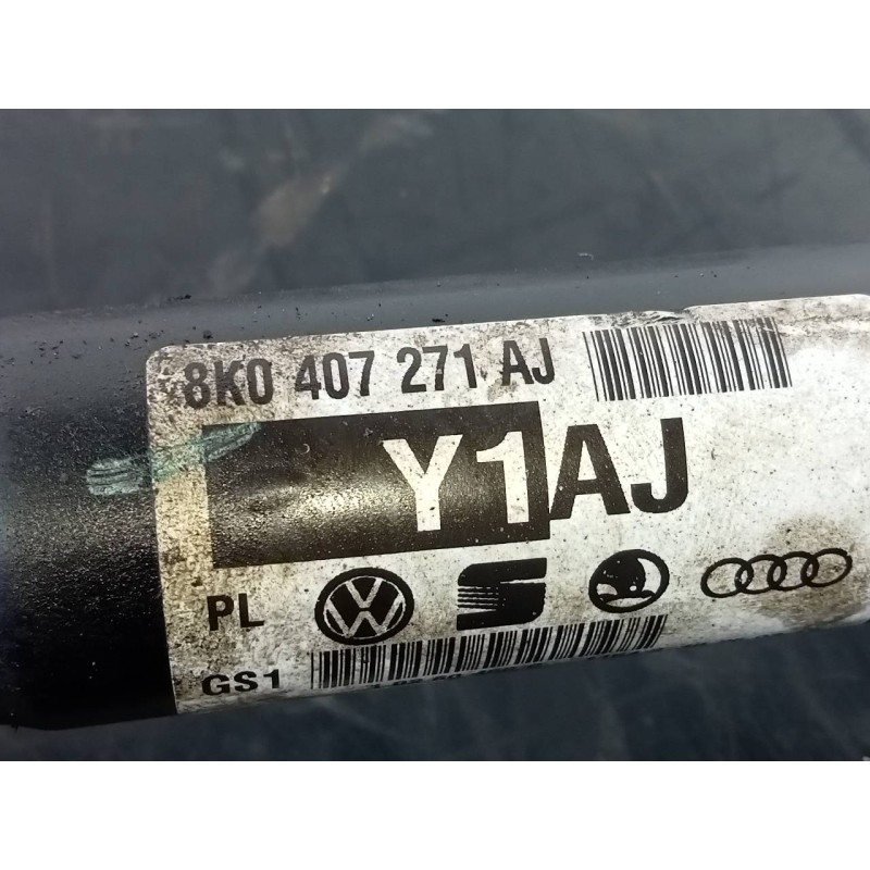 Recambio de transmision delantera izquierda para audi a5 sportback (8t) 2.0 tdi (105kw) referencia OEM IAM 8K0407271AJ  P1-A6-24