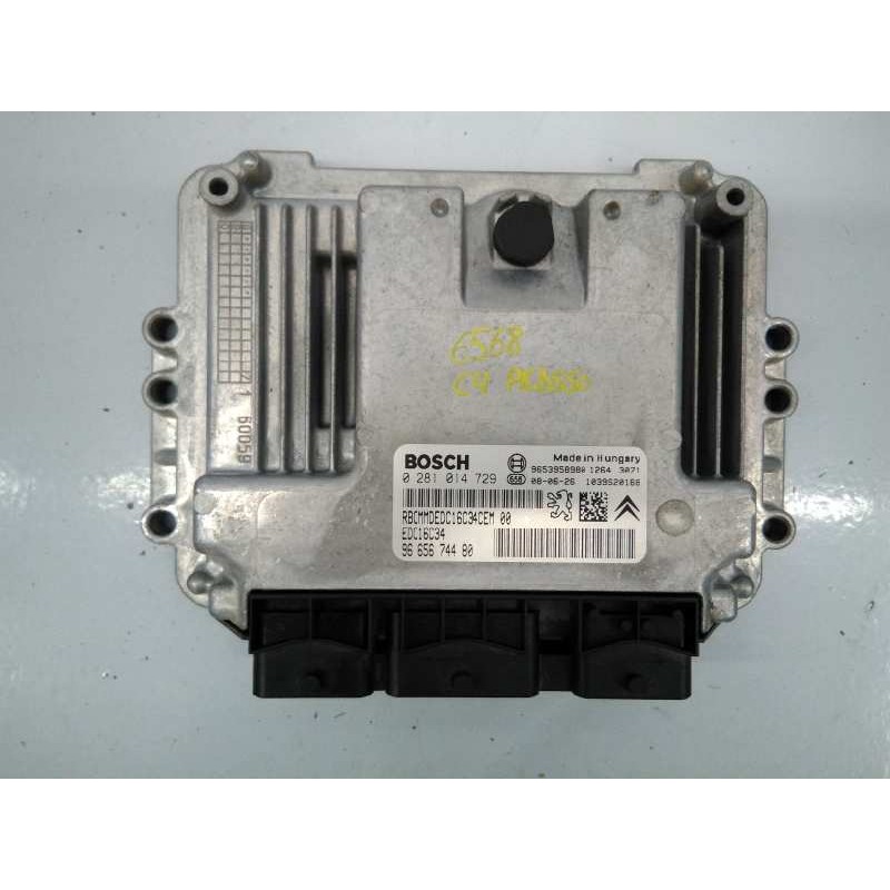 Recambio de centralita motor uce para citroën c4 picasso cool referencia OEM IAM 9665674480 0281014729 E3-B2-43-1