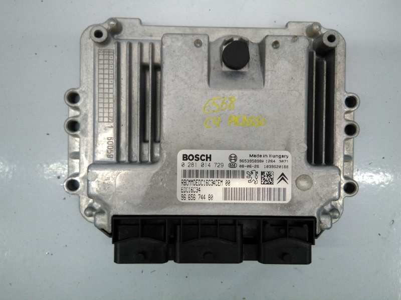 Recambio de centralita motor uce para citroën c4 picasso cool referencia OEM IAM 9665674480 0281014729 E3-B2-43-1