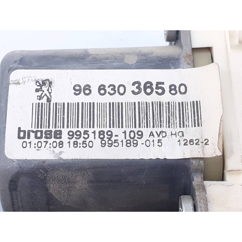Recambio de motor elevalunas delantero derecho para peugeot 407 premium referencia OEM IAM 9663036580  E1-A4-6-1