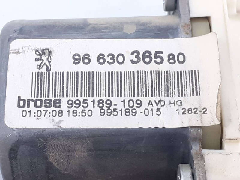 Recambio de motor elevalunas delantero derecho para peugeot 407 premium referencia OEM IAM 9663036580  E1-A4-6-1