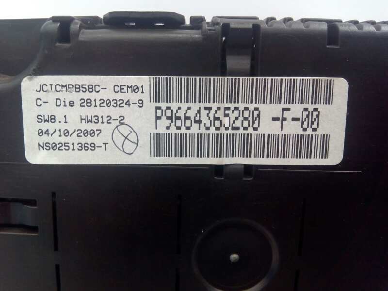 Recambio de cuadro instrumentos para citroën c4 picasso exclusive referencia OEM IAM 9664365280  E3-B2-33-2