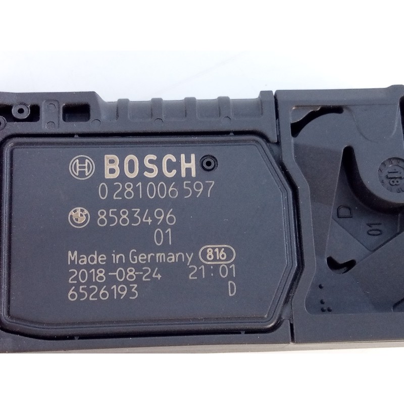 Recambio de caudalimetro para bmw serie 5 berlina (g30) 520d sport line referencia OEM IAM 8583496 0281006597 E3-A3-22-2
