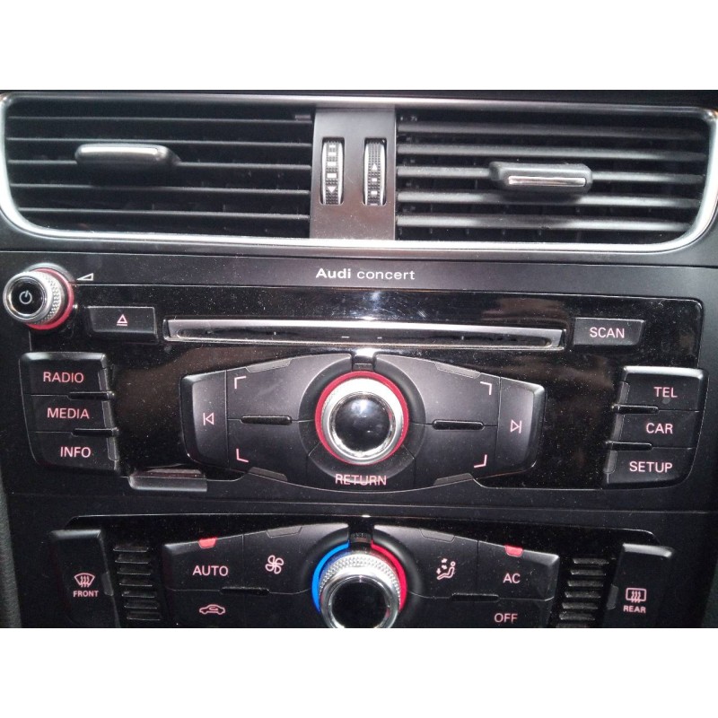 Recambio de sistema audio / radio cd para audi a5 sportback (8t) 2.0 tdi (105kw) referencia OEM IAM   