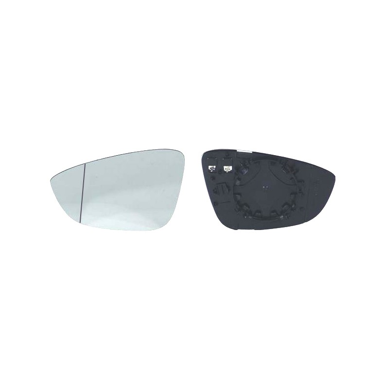 Recambio de cristal retrovisor izquierdo para volkswagen passat lim. (362) referencia OEM IAM 31344601 NUEVO T2-4-A5-4