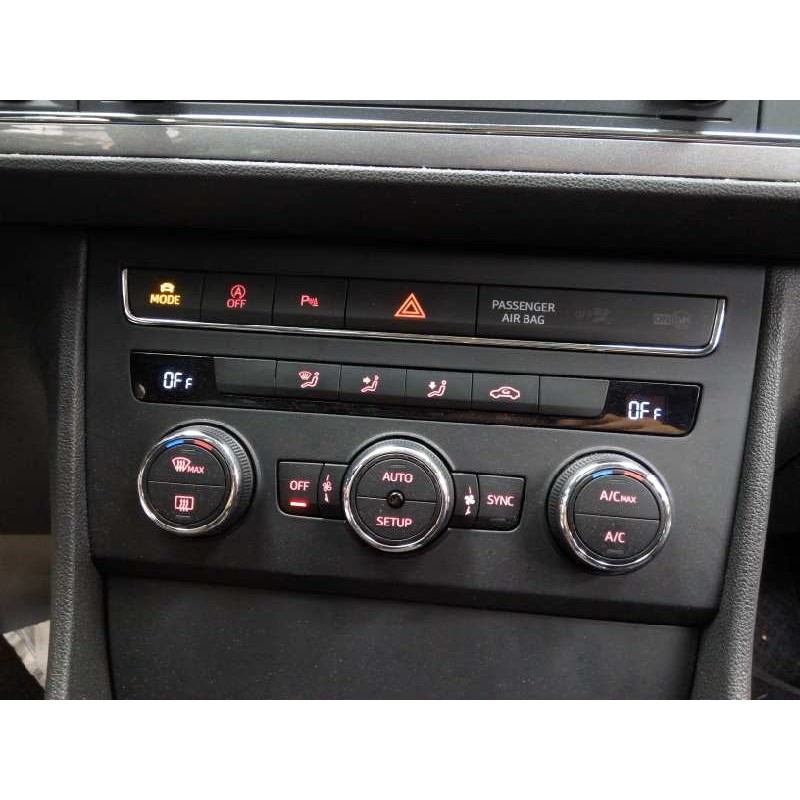 Recambio de mando climatizador para seat leon (5f1) fr referencia OEM IAM 5F0907044H  E1-B6 -50 -4