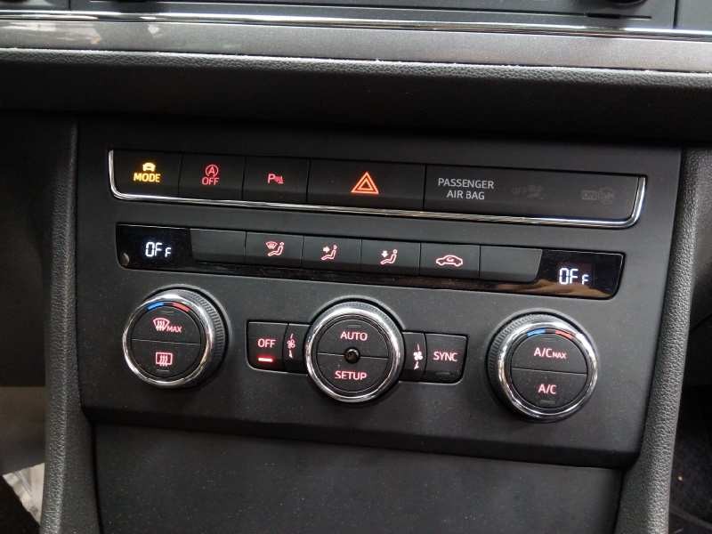 Recambio de mando climatizador para seat leon (5f1) fr referencia OEM IAM 5F0907044H  E1-B6 -50 -4
