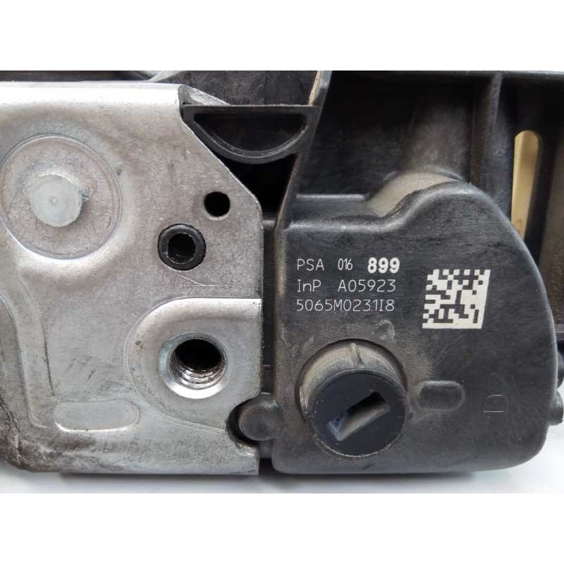 Recambio de cerradura puerta delantera derecha para citroën c4 cactus feel referencia OEM IAM 5065M0231I8 5065M0231I8 E1-A4-4-2