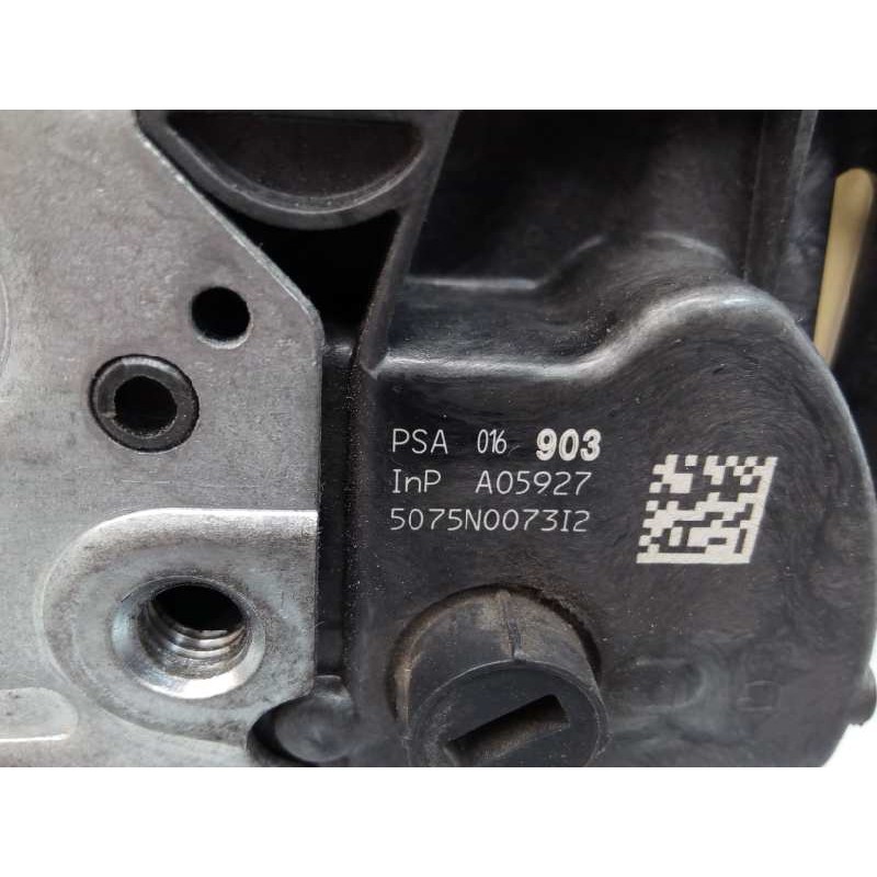 Recambio de cerradura puerta trasera derecha para citroën c4 cactus feel referencia OEM IAM 5075N007312 5075N007312 E1-A4-4-2