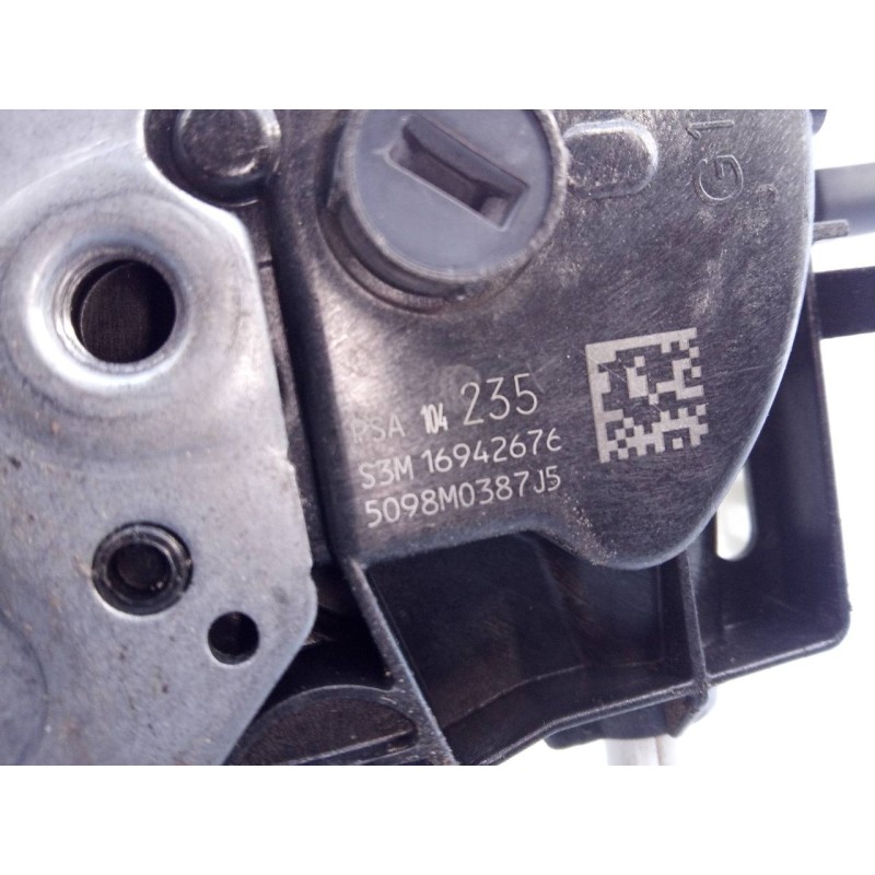 Recambio de cerradura puerta delantera izquierda para peugeot 3008 gt referencia OEM IAM   E1-A4-6-1