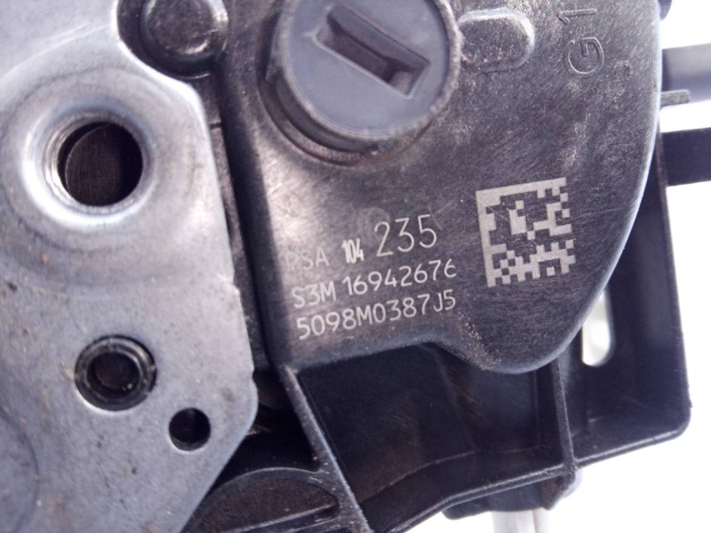 Recambio de cerradura puerta delantera izquierda para peugeot 3008 gt referencia OEM IAM   E1-A4-6-1