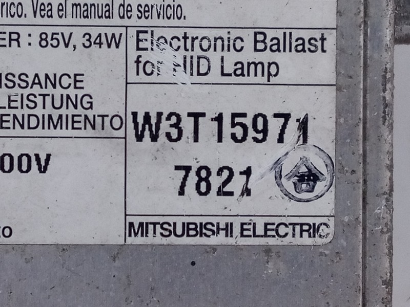 Recambio de centralita faros xenon para ford mondeo berlina (ge) ambiente referencia OEM IAM W3T159717821  E3-B3-25-1