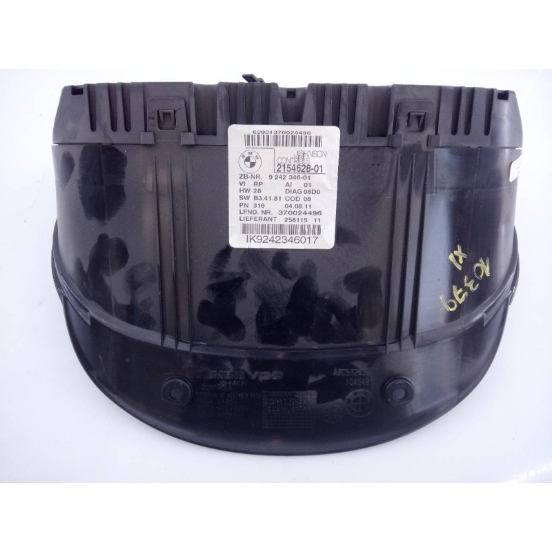 Recambio de cuadro instrumentos para bmw x1 (e84) sdrive 18d referencia OEM IAM 924234601 2156801 E3-A2-35-4