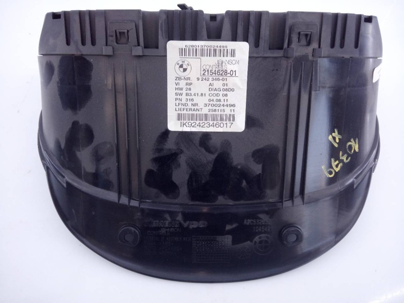Recambio de cuadro instrumentos para bmw x1 (e84) sdrive 18d referencia OEM IAM 924234601 2156801 E3-A2-35-4