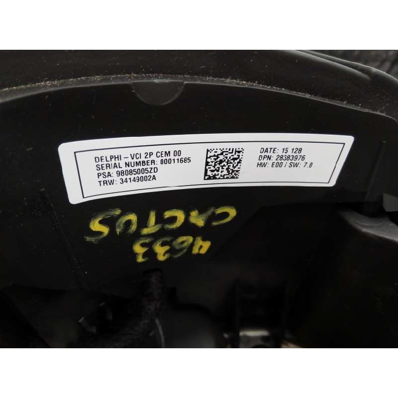 Recambio de volante para citroën c4 cactus feel referencia OEM IAM 98085005ZD 98085005ZD E1-A4-2-2