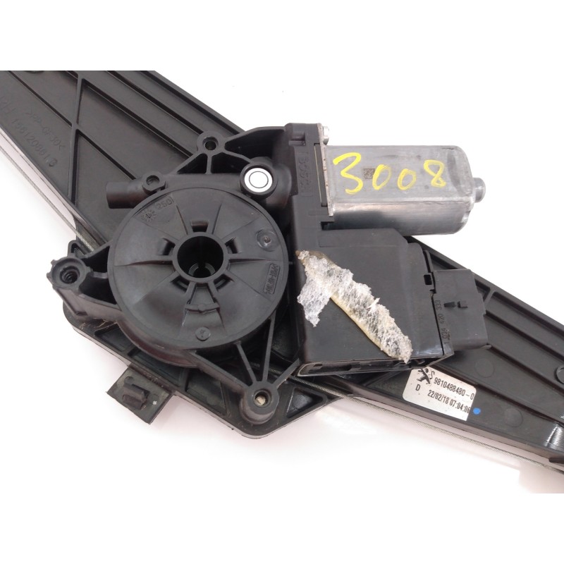Recambio de elevalunas trasero derecho para peugeot 3008 gt referencia OEM IAM 9810488480  E1-B3-32-1
