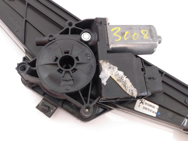 Recambio de elevalunas trasero derecho para peugeot 3008 gt referencia OEM IAM 9810488480  E1-B3-32-1