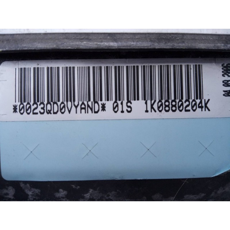 Recambio de airbag delantero derecho para volkswagen golf v berlina (1k1) trendline referencia OEM IAM 1K0880204K  E1-B6-27-2