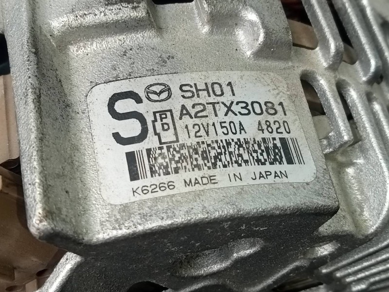 Recambio de alternador para mazda 3 lim. () evolution referencia OEM IAM A2TX3081  P3-B5-18-3