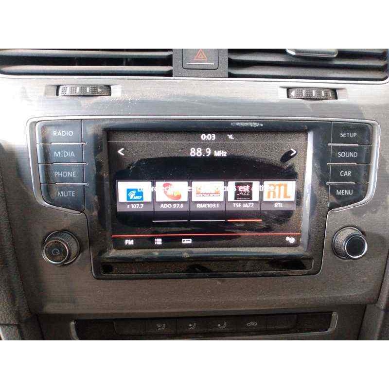 Recambio de sistema audio / radio cd para volkswagen golf vii lim. (5g1) edition bluemotion referencia OEM IAM 3G0919605  E2-A1-