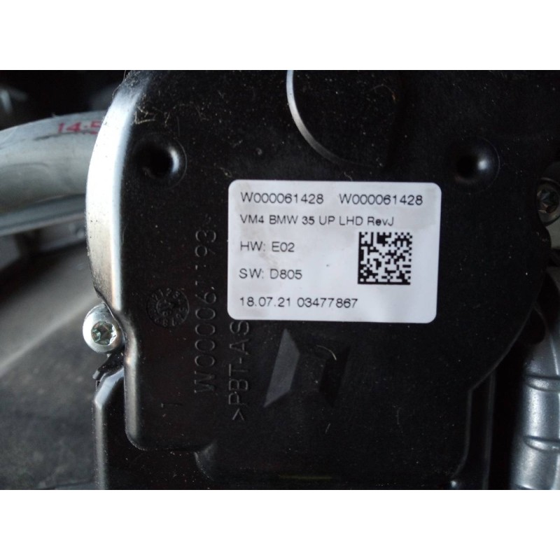 Recambio de motor limpia delantero para bmw serie 5 berlina (g30) 520d sport line referencia OEM IAM W000061594  