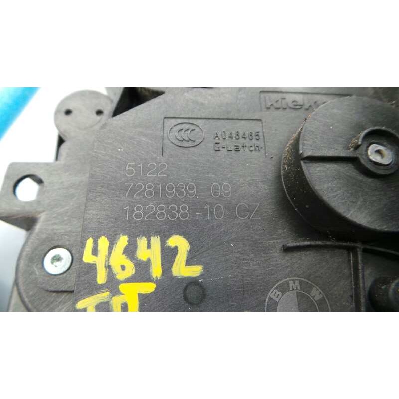Recambio de cerradura puerta trasera izquierda para bmw serie 2 active tourer (f45) 218d referencia OEM IAM 51237281939  E1-A3-4