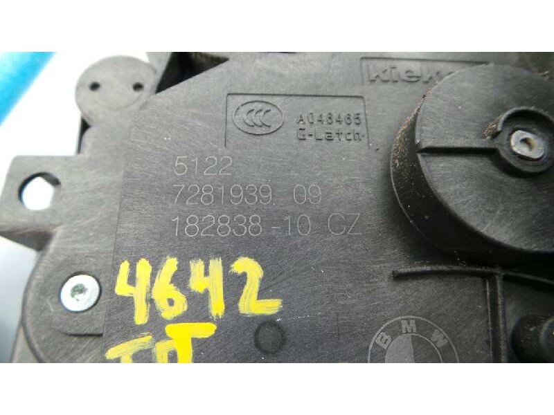 Recambio de cerradura puerta trasera izquierda para bmw serie 2 active tourer (f45) 218d referencia OEM IAM 51237281939  E1-A3-4