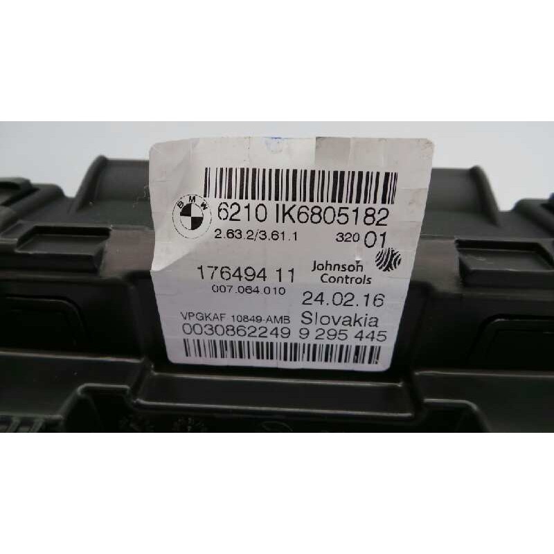 Recambio de cuadro instrumentos para bmw serie 2 active tourer (f45) 218d referencia OEM IAM 62101K6805182  E1-A3-3-2