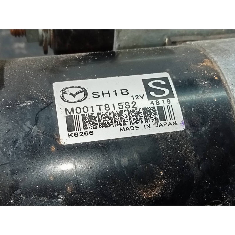 Recambio de motor arranque para mazda 3 lim. () evolution referencia OEM IAM M001T81582  P3-B8-19-3