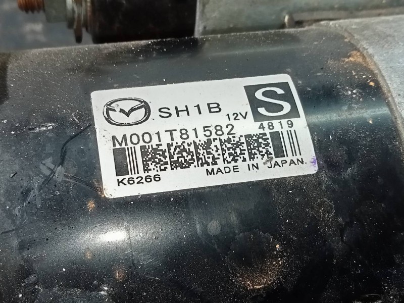Recambio de motor arranque para mazda 3 lim. () evolution referencia OEM IAM M001T81582  P3-B8-19-3