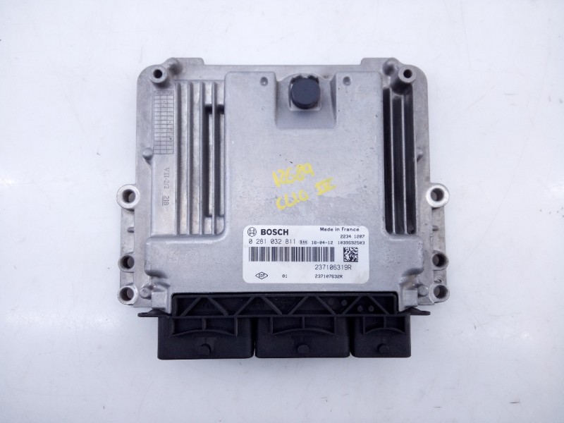 Recambio de centralita motor uce para renault clio iv limited referencia OEM IAM 237106319R 0281032811 E2-A1-30-7