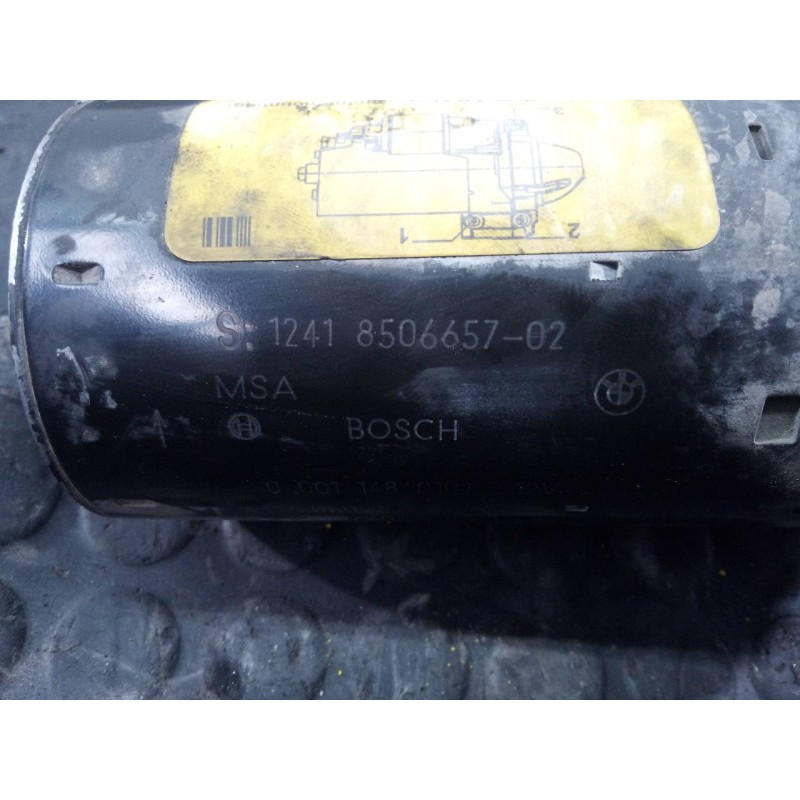 Recambio de motor arranque para bmw x1 (e84) sdrive 18d referencia OEM IAM 1241850665702 0001148010 P3-A7-2-3