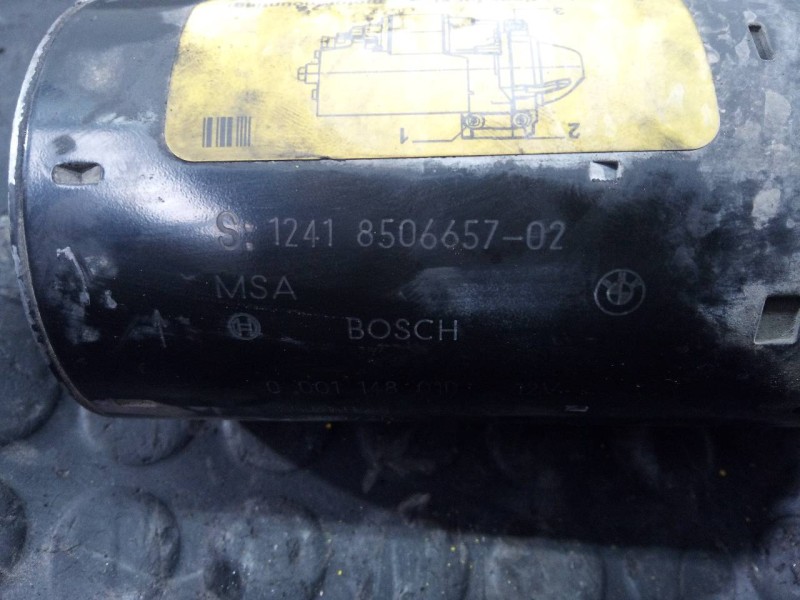 Recambio de motor arranque para bmw x1 (e84) sdrive 18d referencia OEM IAM 1241850665702 0001148010 P3-A7-2-3