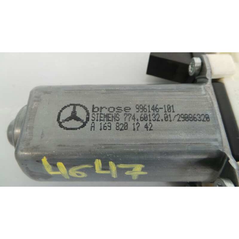 Recambio de motor elevalunas delantero izquierdo para mercedes-benz clase b (w245) 200 cdi (245.208) referencia OEM IAM A1698201