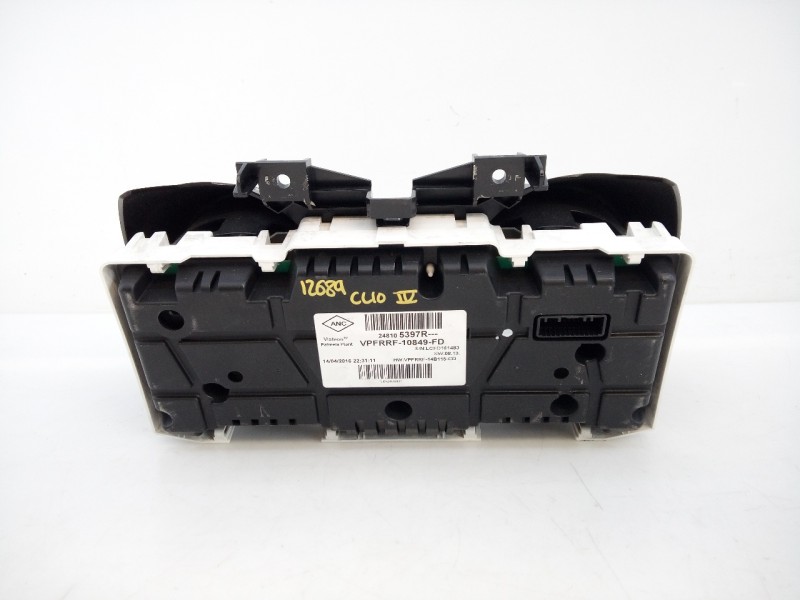 Recambio de cuadro instrumentos para renault clio iv limited referencia OEM IAM 248105397R  E2-A1-23-3