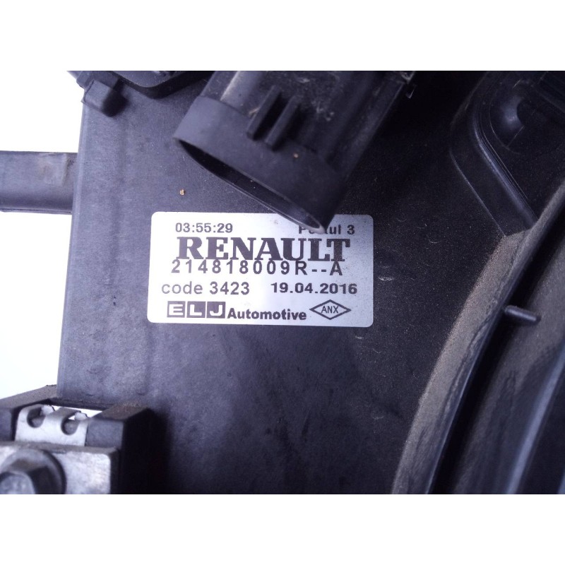 Recambio de electroventilador para renault clio iv limited referencia OEM IAM 214818009R  P2-A10-4