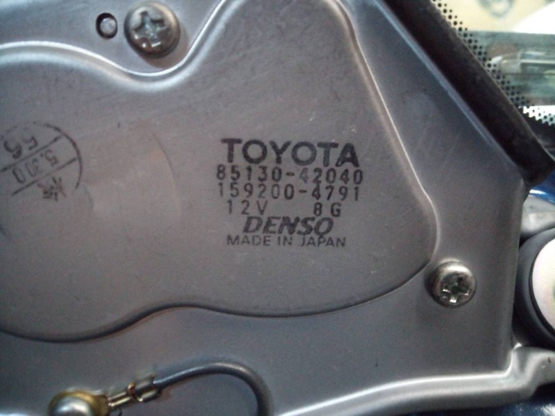 Recambio de motor limpia trasero para toyota rav 4 (a2) 2.0 d-4d executive 4x4 (2003) referencia OEM IAM 8513042040 1592004791 