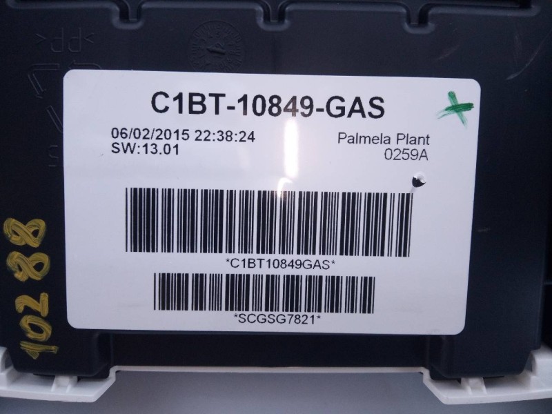 Recambio de cuadro instrumentos para ford fiesta (ccn) trend referencia OEM IAM C1BT10849GAS  E3-B3-44-2