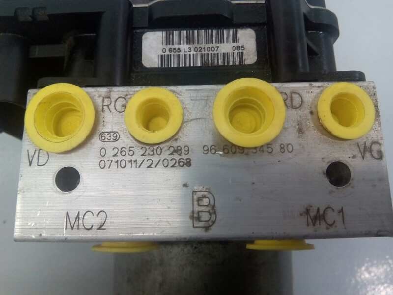 Recambio de abs para citroën c4 picasso exclusive referencia OEM IAM 9660934580 0265230289 E1-A4-8-1