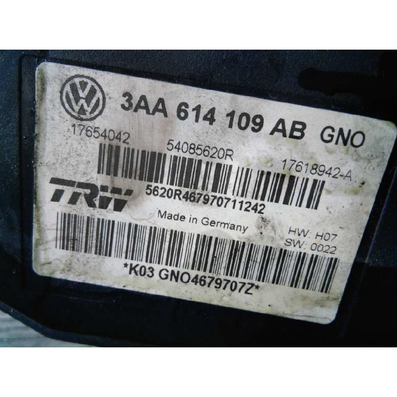 Recambio de abs para volkswagen passat variant (365) edition bluemotion referencia OEM IAM 3AA614109AA NA6271664 P3-A8-4-2